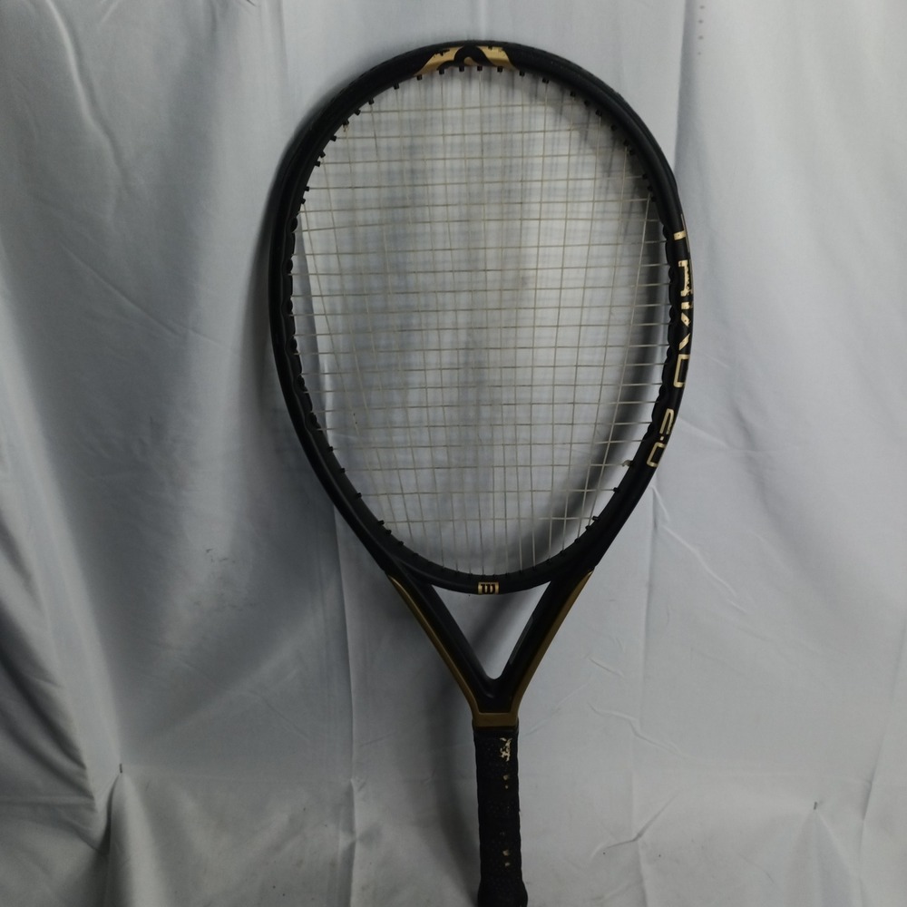Wilson Triad Hammer 2.0 Tennis Racquet Black Gold 4 3/8 Grip HS3